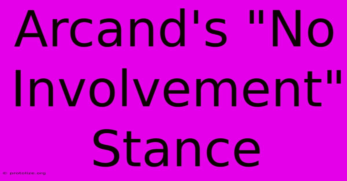 Arcand's Arcand's