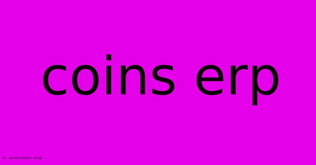 Coins Erp