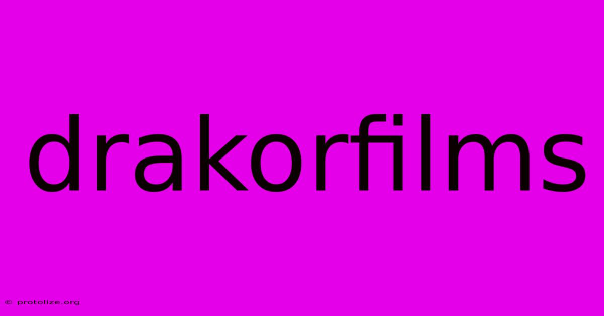 Drakorfilms