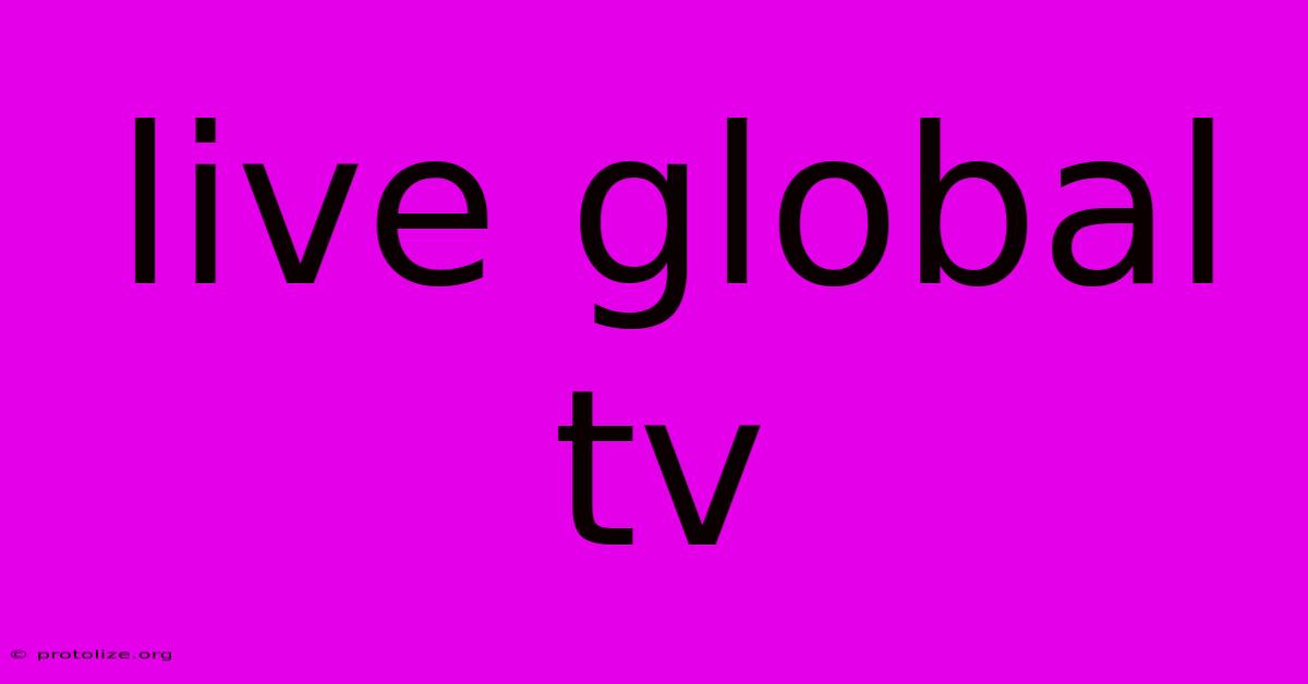 Live Global Tv