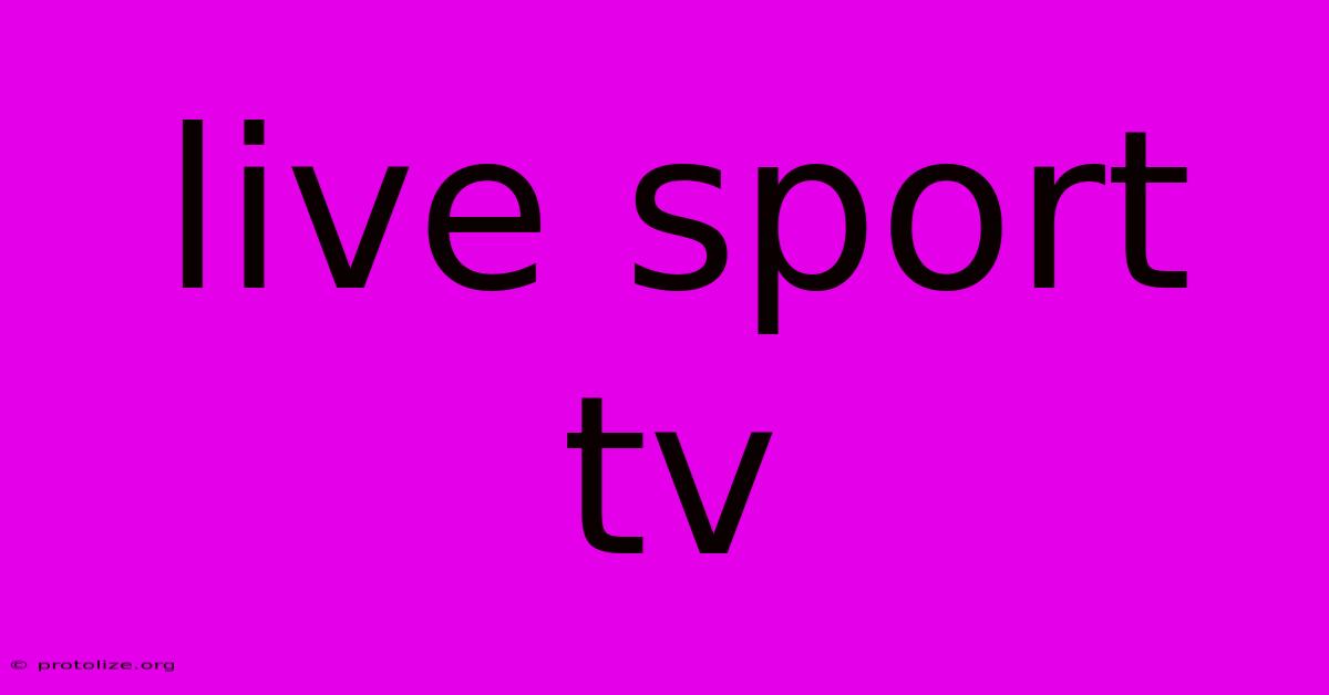 Live Sport Tv