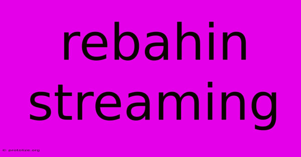 Rebahin Streaming